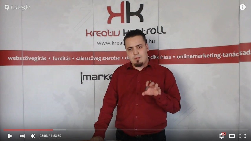 A szövegírás alapjai webinárium