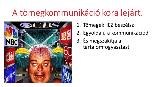 tömegkommunikáció halála