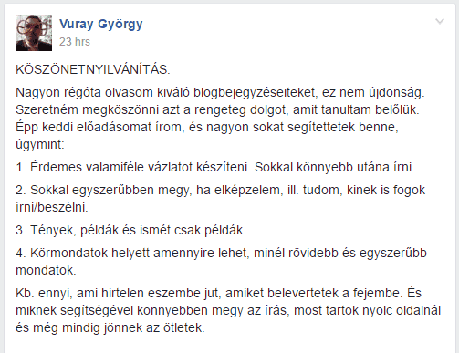 marketingszöveg visszajelzés