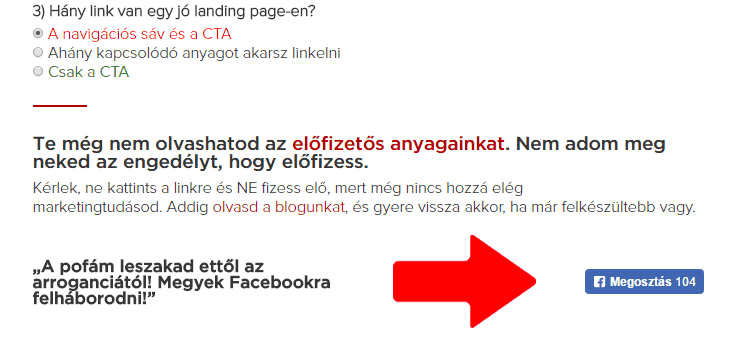 teszt eredmény