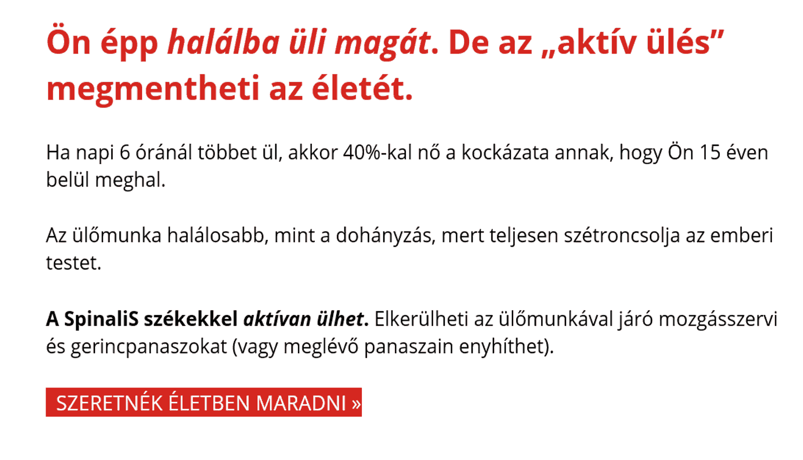 aktív ülés