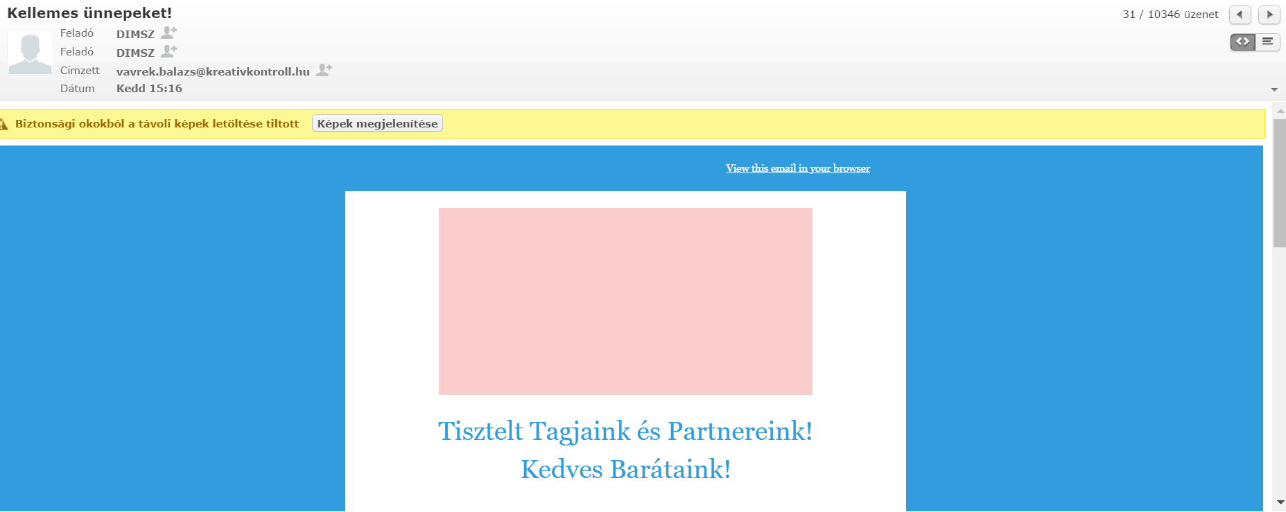 dimsz hírlevél